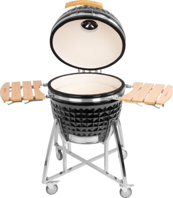 Gril Strend Pro Kamado Egg 26", čierny – Obrázok 4
