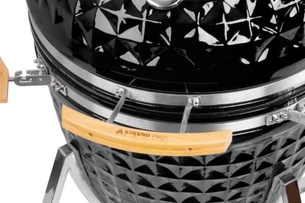 Gril Strend Pro Kamado Egg 26", čierny – Obrázok 14