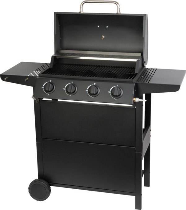 Gril Strend Pro Malaga, BBQ, plynový, 4 horáky
