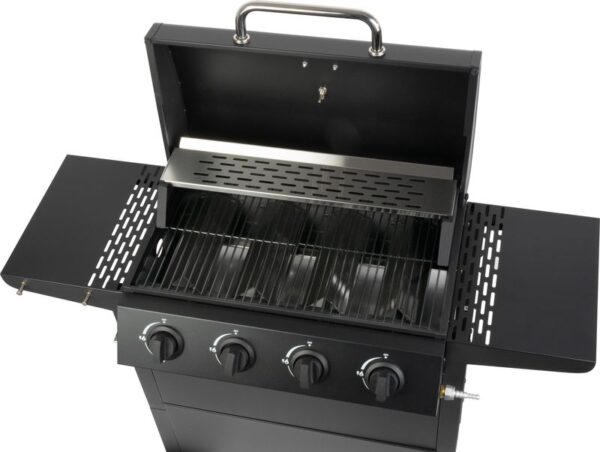 Gril Strend Pro Malaga, BBQ, plynový, 4 horáky – Obrázok 5