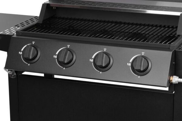 Gril Strend Pro Malaga, BBQ, plynový, 4 horáky – Obrázok 3