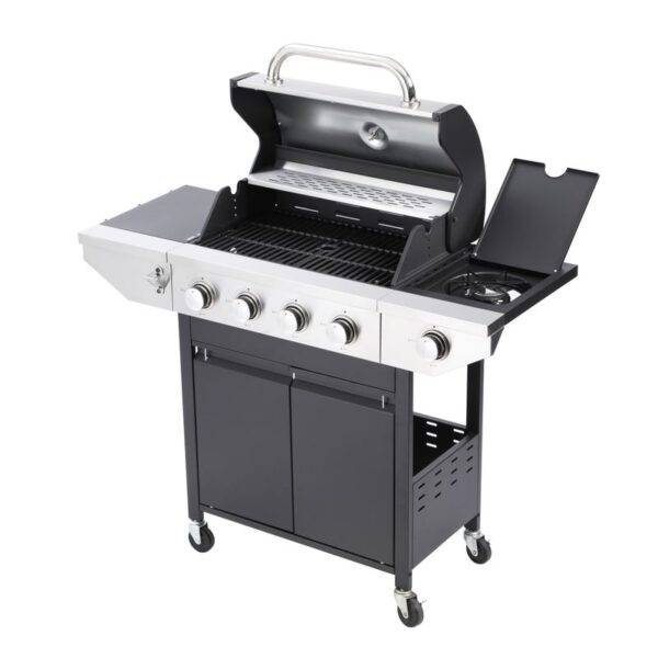 Gril Strend Pro Parma, BBQ, plynový, 4+1 horáky – Obrázok 12