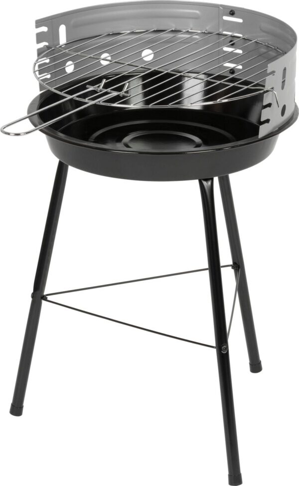 Gril Strend Pro Fabio, BBQ, na drevené uhlie, 38x38x55 cm