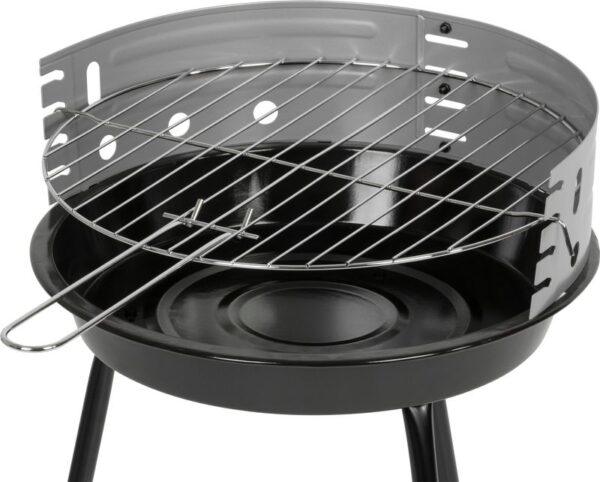 Gril Strend Pro Fabio, BBQ, na drevené uhlie, 38x38x55 cm – Obrázok 7