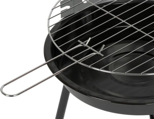 Gril Strend Pro Fabio, BBQ, na drevené uhlie, 38x38x55 cm – Obrázok 5
