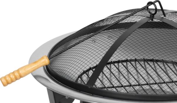 Ohnisko Strend Pro Mara, BBQ, kovové, okrúhle, 57x57x40 cm – Obrázok 5