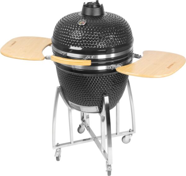 Gril Strend Pro Kamado Egg 23" čierny – Obrázok 10