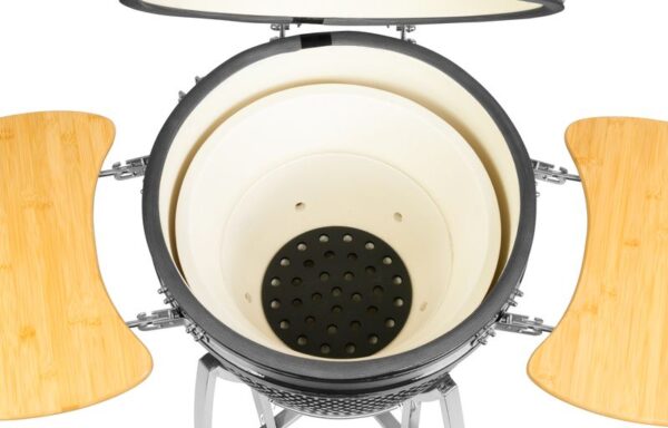 Gril Strend Pro Kamado Egg 23" čierny – Obrázok 4