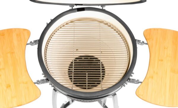 Gril Strend Pro Kamado Egg 23" čierny – Obrázok 3