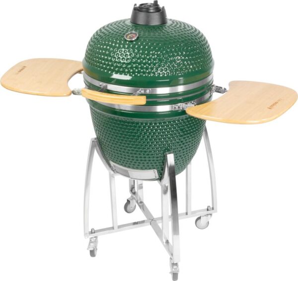 Gril Strend Pro Kamado Egg 23" zelený – Obrázok 5