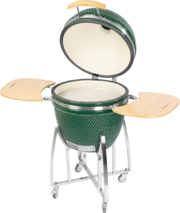 Gril Strend Pro Kamado Egg 23" zelený – Obrázok 6