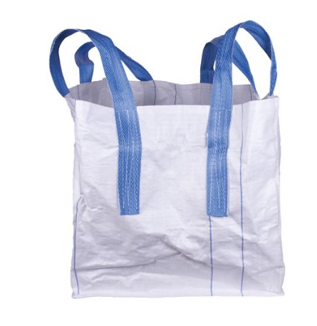 Vak BigBag TOF4, 90x90x120 cm, PP, 4 uši, biely, vrece rovné dno, max. 1000 kg