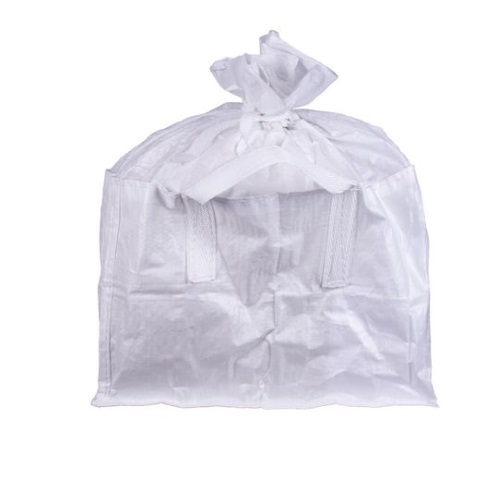 Vak BigBag TSF2, 68x35x46 cm, PP, 2 uši, biely, vrece šnúrovacie, rovné dno, max. 100 kg, záhradný