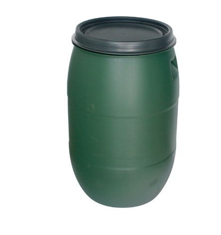Barel Pannon Rainbarel 220 lit. 465 mm, zelený sud na dažďovú vodu, HDPE