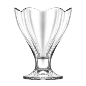 Pohár Lily, LAV, sklenený, na zmrzlinu a dezert, 250 ml, 100x127 mm, bal. 6 ks