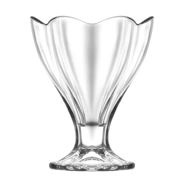 Pohár Lily, LAV, sklenený, na zmrzlinu a dezert, 250 ml, 100x127 mm, bal. 6 ks