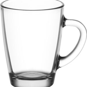 Hrnček Vega, LAV, sklenený, na kávu/čaj, 250 ml, 76x100 mm, sada 6 ks
