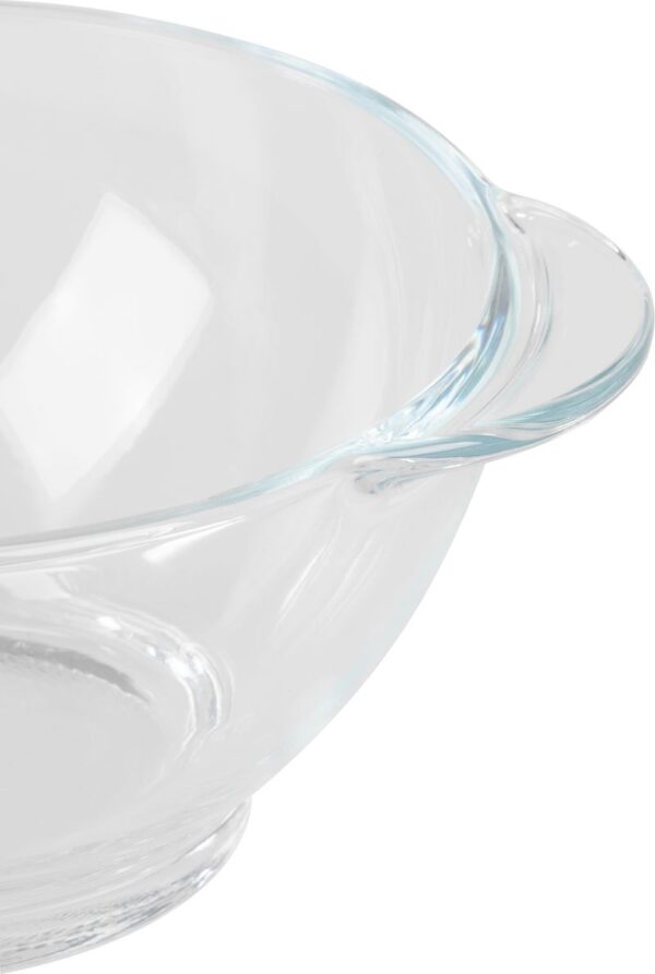 Misa MagicHome, sklenená, sklo, okrúhla, servírovacia, guľášová, 500 ml, s uškami, extra STRONG GLASS – Obrázok 2