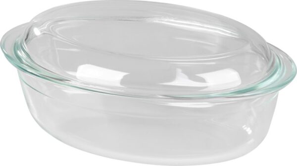 Misa MagicHome, zapekacia, sklenená, oválna, pekáč, 3000 ml – Obrázok 5