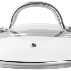 Pokrievka MagicHome Copper Line, sklenená, 26 cm