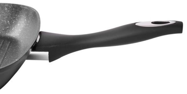Panvica MagicHome Black Line, grilovacia, 28 cm – Obrázok 3