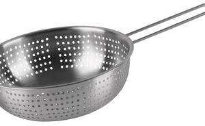 Cedník MagicHome GS, 19 cm, okrúhle otvory, nerezové cedidlo