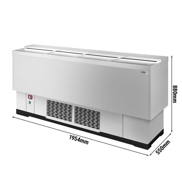 Chladič fliaš - nehrdzavejúca oceľ - 415 litrov