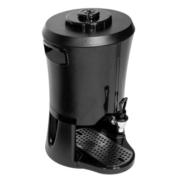 Kávovar na filtrovanú kávu - 2x 5 litrov - 9 kW - s 2 ramenami na varenie a dávkovačom horúcej vody - vrátane termosky – Obrázok 2