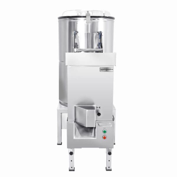 Elektrická škrabka na zemiaky - 600 kg/h - 1,5 kW - 400 V - vrátane krájačky zemiakov – Obrázok 5
