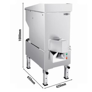 Elektrická krájačka zemiakov - 1500 kg/h - 370 wattov - 230 voltov