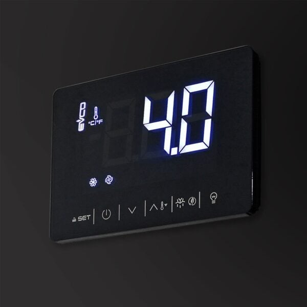 Chladnička na nápoje SUPERCOOLER - s 1 sklenenými dverami - chladí pod 0 °C – Obrázok 5