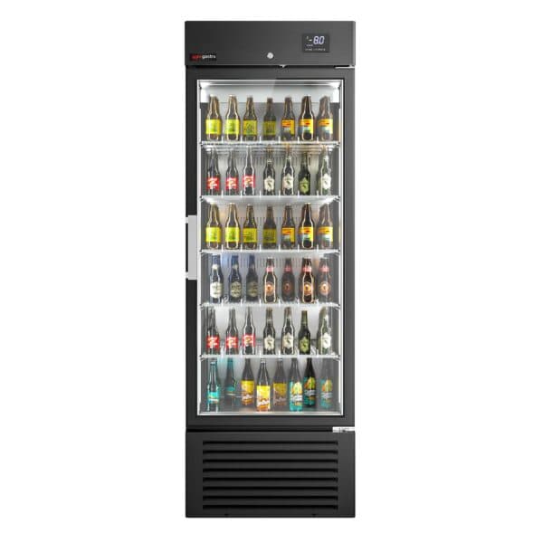 Chladnička na nápoje SUPERCOOLER - s 1 sklenenými dverami - chladí pod 0 °C – Obrázok 2