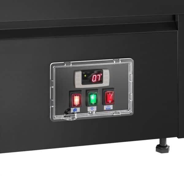 Predajný pult - 1500 mm - 251 litrov - so 4 policami – Obrázok 8