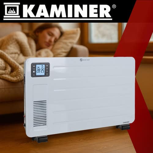 Elektrický radiátor - biely Ziflo Kaminer 26402 – Obrázok 6