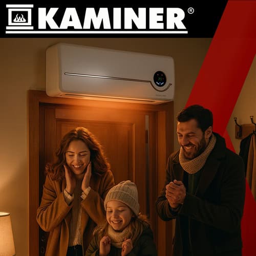 Ohrievač vzduchovej clony Airo Kaminer 26389 – Obrázok 6