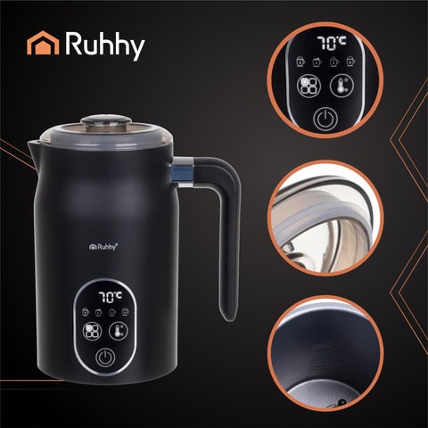 Napeňovač mlieka s displejom 500 W Ruhhy26649 – Obrázok 3