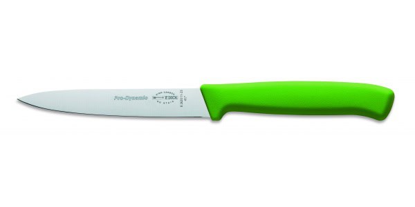 Kuchynský nôž v dĺžke 11 cm, farba zelené jablko
