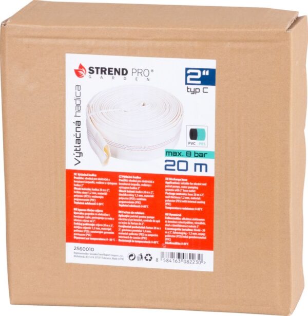 Hadica Strend Pro, prečerpávacia, výtlačná, bez koncoviek, typ C, 2", 20 m – Obrázok 2
