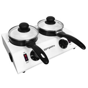 Roztavovač čokolády - 2 x 1,25 kg - 80 wattov