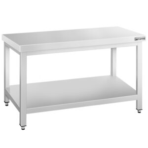 Nerezový podpultový stôl 2000x700mm - so základnou policou