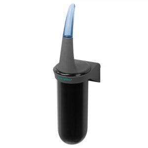 LUFTWOLF | Držiak na toaletnú kefu - zatvorený - ABS plast - antracit