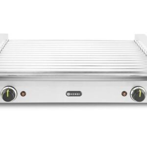 Gril na párky a klobásy XL - 2 zóny,  Strieborná, 220-240V/2000W, 732x590x(H)168mm