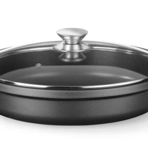 Kastról s nepriľnavým povrchom 4,3L, Čierna, 425x332x(H)70mm