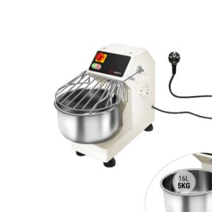 Hnetací stroj na cesto - 16 litrov / 5 kg - s pevnou misou - 400 V
