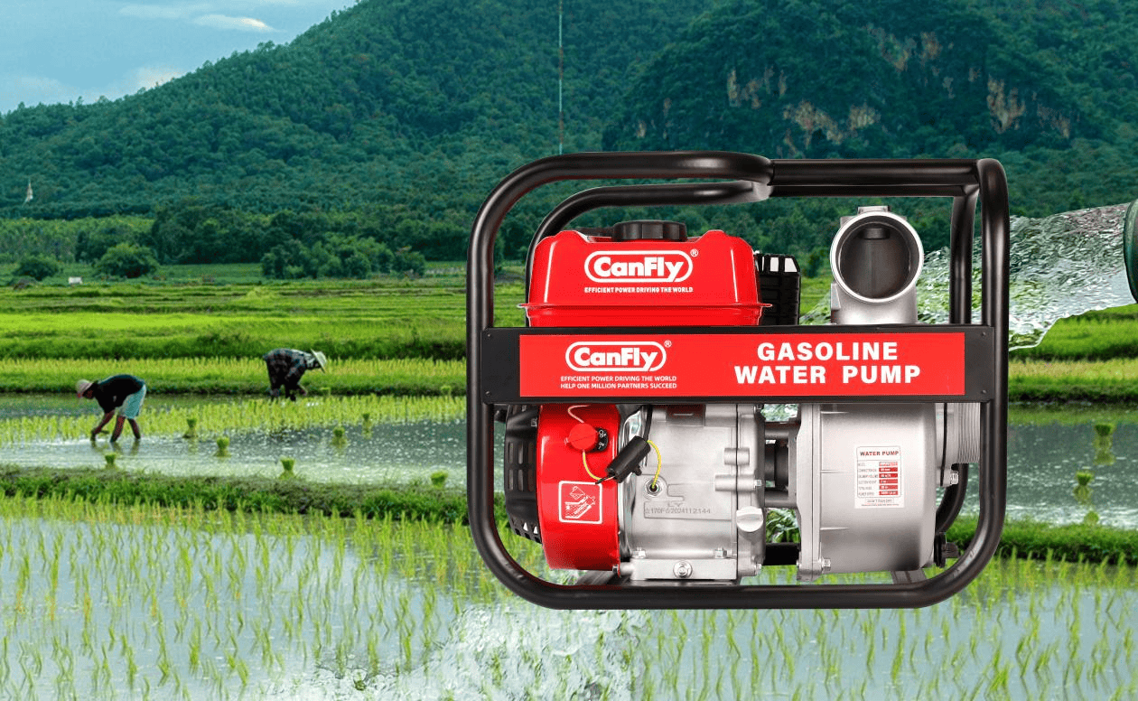 Gasoline water pump