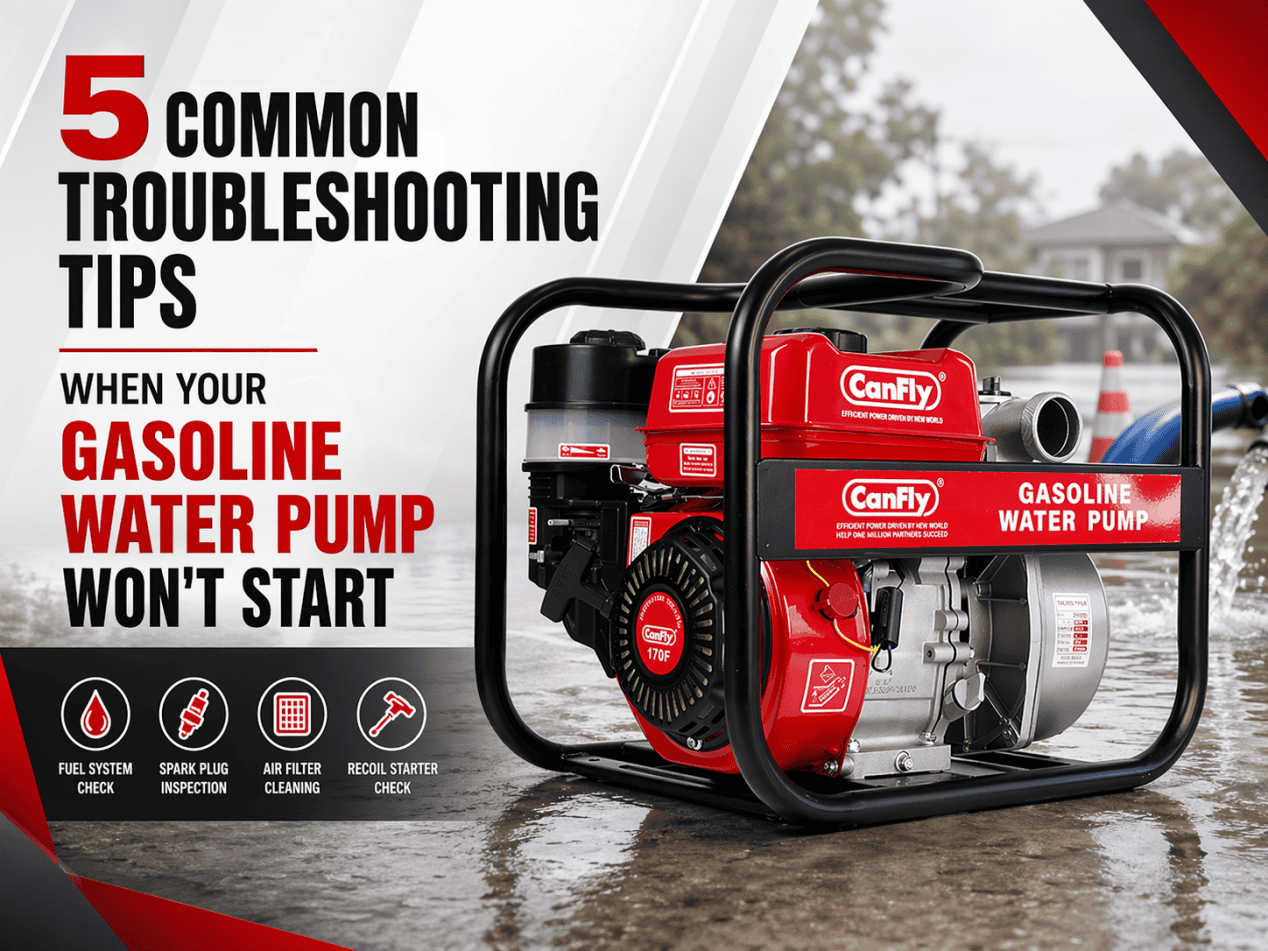 5 tips for gasoline water pump