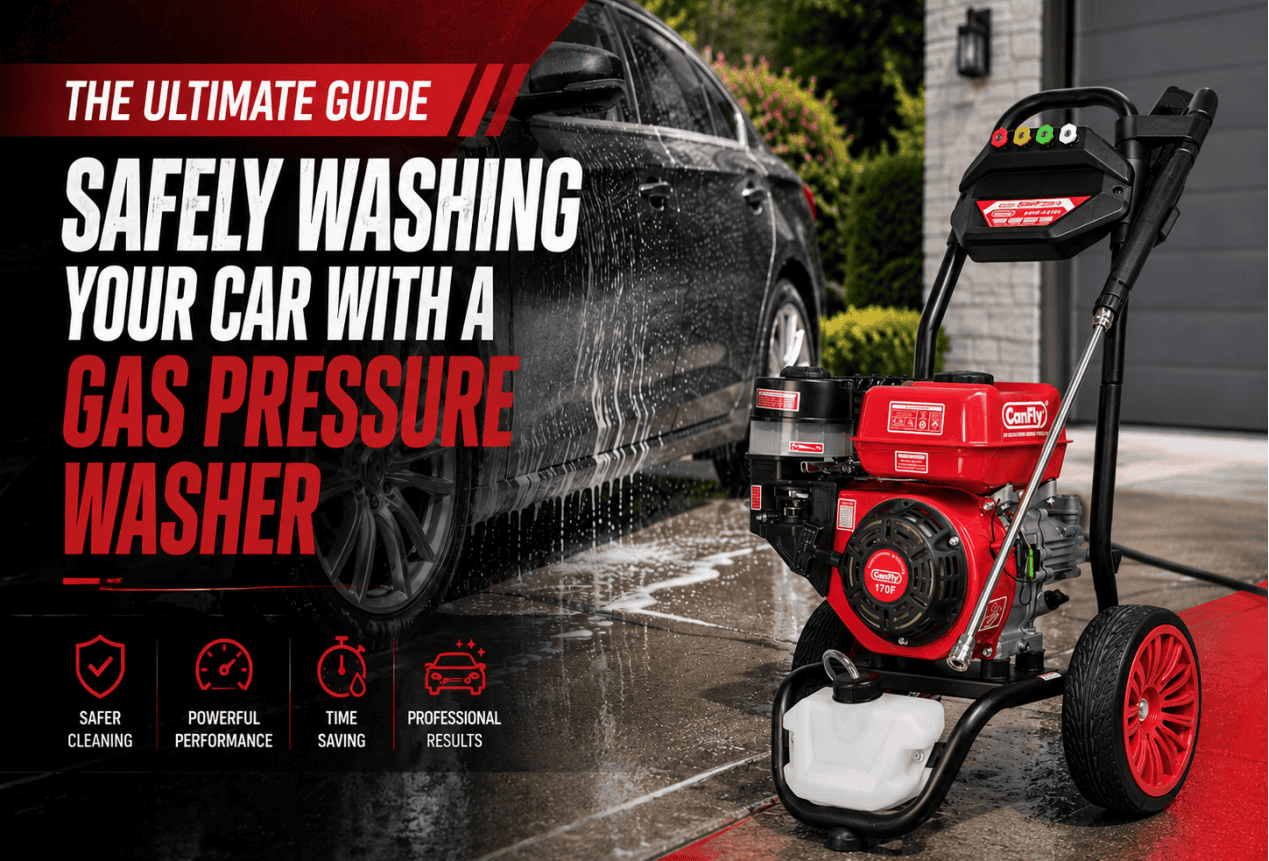 The Ultimate Guide to Safely Washing Your Car with a Gas Pressure Washer