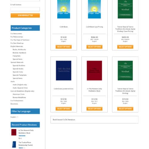 Web Design Portfolio CoRe Publications