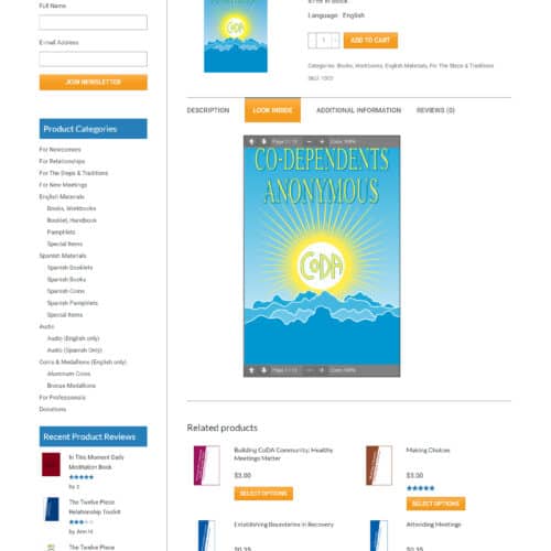 Web Design Portfolio CoRe Publications