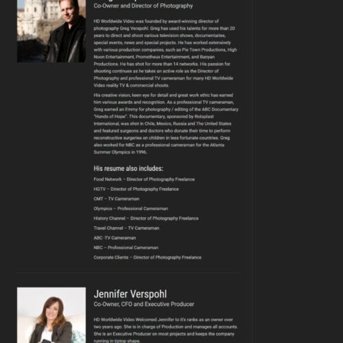 Web Design Portfolio HD Worldwide Video